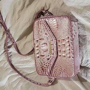 Pink Brahmin Crossbody Purse